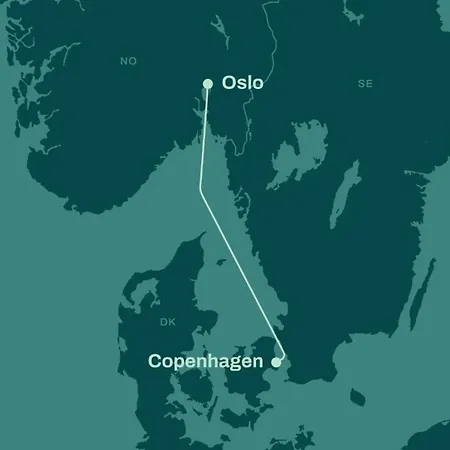  Go Nordic Cruiseline Ferry - To Copenhagen Oslo